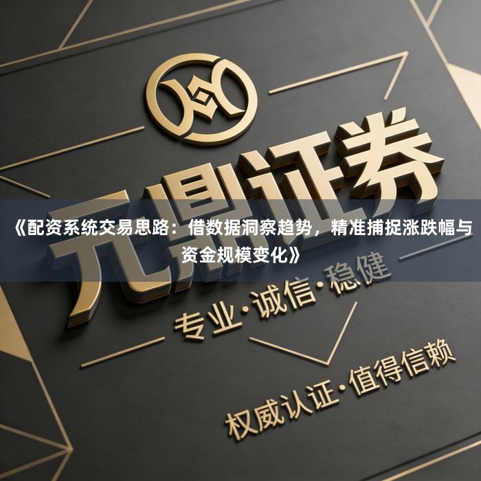 《配资系统交易思路：借数据洞察趋势，精准捕捉涨跌幅与资金规模变化》