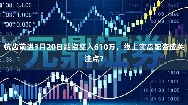 杭齿前进3月20日融资买入610万，线上实盘配资成关注点？