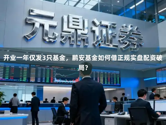 开业一年仅发3只基金，鹏安基金如何借正规实盘配资破局？