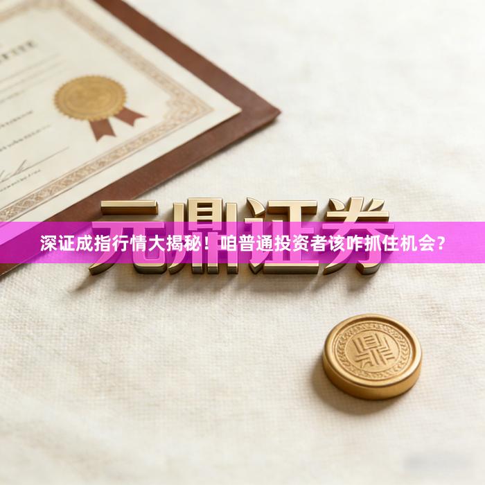 深证成指行情大揭秘！咱普通投资者该咋抓住机会？