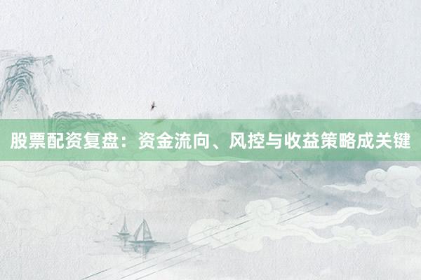 股票配资复盘：资金流向、风控与收益策略成关键